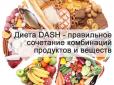 Дієта Dash і рекомендовані продукти для гіпертоніків