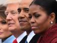 Мішель Обама пояснила, чому такий дивний вигляд мало її обличчя на інавгурації