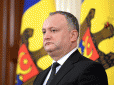 З'явилася реакція Додона на рішення суду про російські війська у Придністров'ї