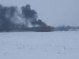 На Київщині загорілася нафтобаза біля військового аеродрому